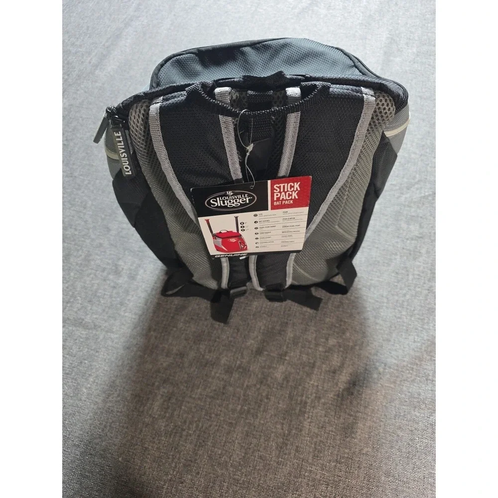 Louisville Slugger WTL9302BL Genuine Stick Pack Black Backpack